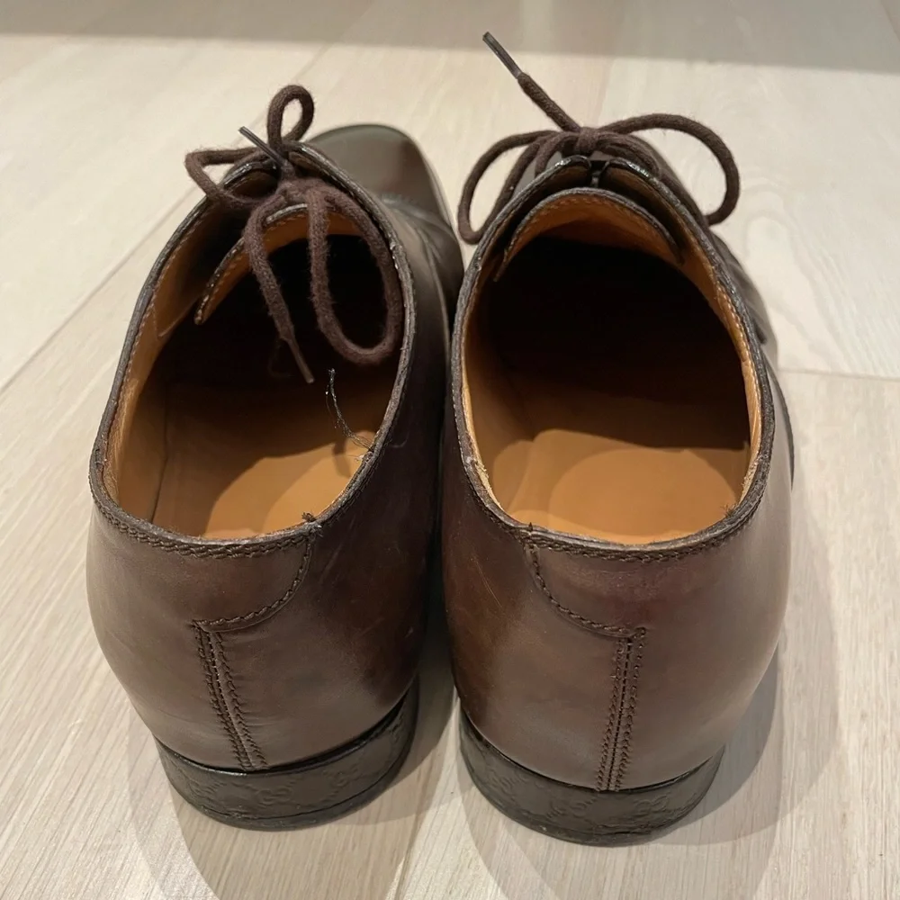Gucci Betis Glamour Shoes - Cocoa - Gucci Men’s Shoes - Size 9.5 (US) - Picture 5 of 7